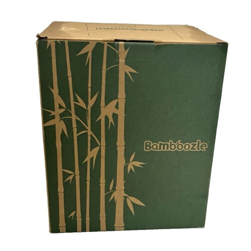 Bamboozle Kitchen Compost Bin Graphite Indoor Countertop Food Composter Bamboo